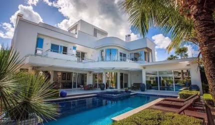 Casa para Venda em Florianópolis, Jurerê Internacional, 5 dormitórios, 5 suítes, 8 banheiros, 8 vagas