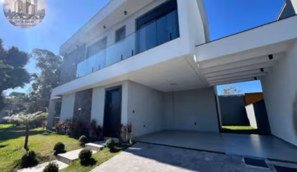 Casa Alto Padrão para Venda em Florianópolis, Cachoeira do Bom Jesus, 3 dormitórios, 3 suítes, 4 banheiros