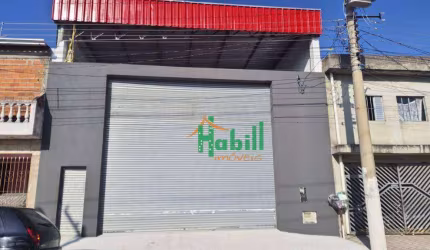 Galpão para alugar, 300 m² por R$ 9.150,00/mês - Vila Maria de Maggi - Suzano/SP