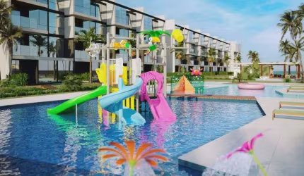 EM-Últimas unidades | Beira-mar no melhor trecho da praia de Muro Alto | 2 quarto 56m²
