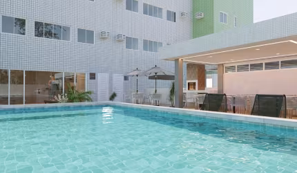 GD - Residencial Forte Tamarineira- Documentação Grátis- 2 Quartos- Lazer Completo.