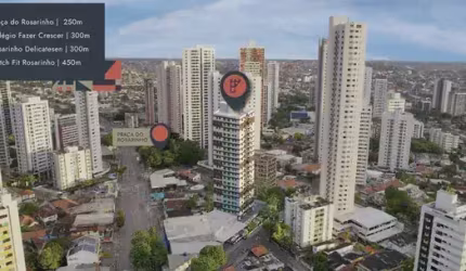 EA-Oportunidade Lindo apartamento no Rosarinho, 3 quartos, 60m², com lazer, próximo a Delictassem Rosarinho