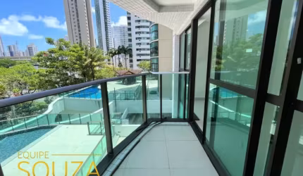 CHANCES VILLAGE | Fantástica oportunidade de 04 quartos em Boa Viagem | Novo | 134m² |
