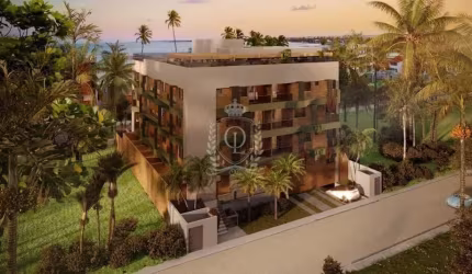 KKS- ROOFTOP EM IPOJUCA-PE COM 1 E 2 QUARTOS -28,57m² - GARAGEM + VARANDA+ ÁREA DE LAZER E MUITO MAIS