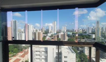 KKS - LINDO APARTAMENTO EM CASA FORTE- NASCENTE COM 03 QUARTOS+SUÍTE+VARANDA ESTENDIDA+PORCELANATO+2 GARAGEM + ÁREA DE LAZER COMPLETA