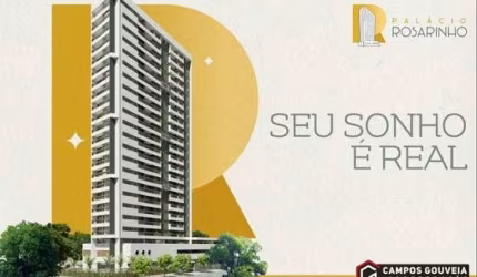 Apartamento em construção com 3 quartos-87m²-2 vagas no Rosarinho-Lazer completo-Oportunidade!