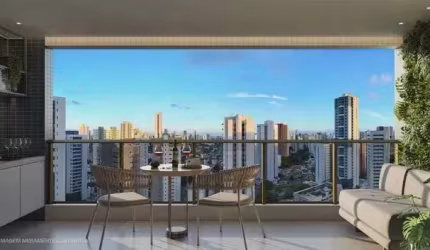AKF- Square Rosarinho | LANÇAMENTO NA MELHOR LOCALIZAÇÃO DA ENCRUZILHADA | 3 quartos|