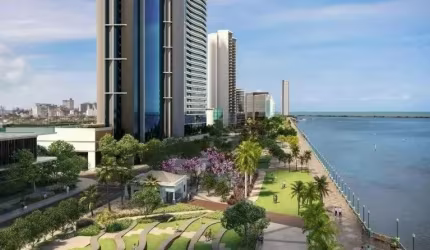 CNN - Cais Avenida Moura Dubeux: a partir de 118m², 3 e 4 Suítes com Vista Para o Mar e Lazer Completo