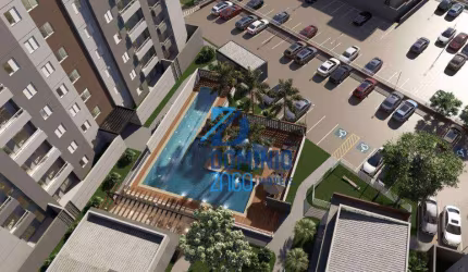 Apartamento com 2 dormitórios à venda, 48 m² por R$ 356.135,04 - Conjunto Sete Colinas - Uberaba/MG