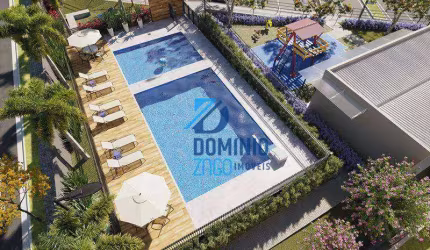 Apartamento com 2 dormitórios à venda, 41 m² por R$ 189.400,00 - Jardim do Lago - Uberaba/MG