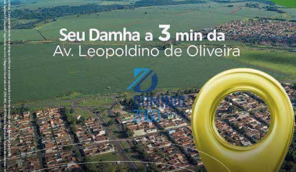 Terreno à venda, 250 m² por R$ 190.000,00 - Damha Fit - Uberaba/MG