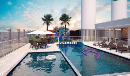 Apartamento com 2 dormitórios à venda, 44 m² por R$ 130.000 - Recreio dos Bandeirantes - Uberaba/MG