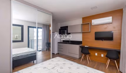 Studio Mobiliado e Equipado para Alugar no Batel - 22,95 m² - Edifício BF2211 | Ref 178