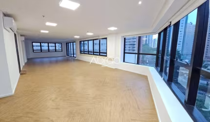 Sala Comercial com terraço privativo para Alugar no Opus One Batel – 146 m² - 2 Vagas | Ref. 485