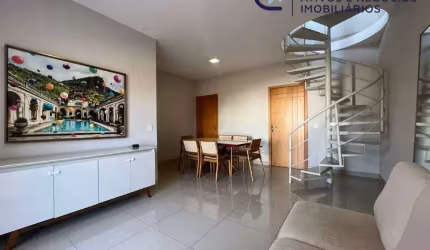 Cobertura com vista exclusiva, localizada no bairro Lagoa Mansões