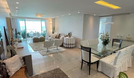 Apartamento de alto padrão na Avenida Boa Viagem com 190 m2, 4 quartos, sendo 4 suítes, em Recife/PE