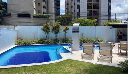 Apartamento em Casa Amarela com 80 metros quadrados e lazer completo!