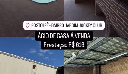 ÁGIO  DE  CASA BOA   COM  3   QTOS  JARDIM  ZULEIKA