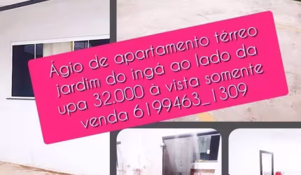 ÁGIO DE  APTO  TÉRREO   AO  DO SUPER  SAM  JD. ZULEIKA