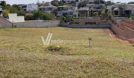 Terreno em condomínio fechado à venda na Rua Lucia Ribeiro do Valle Nogueira, 210, Loteamento Residencial Jaguari (Sousas), Campinas por R$ 700.000