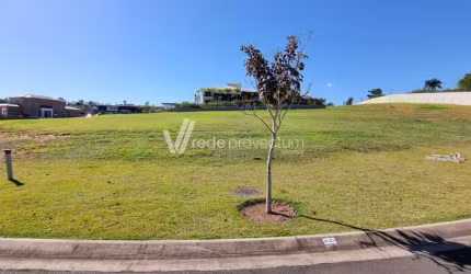 Terreno em condomínio fechado à venda na Avenida Mackenzie, KM5, Loteamento Residencial Pedra Alta (Sousas), Campinas por R$ 950.000