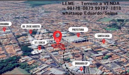 Terreno comercial à venda no Centro, Leme  por R$ 4.500.000