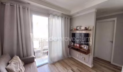 Apartamento com 2 quartos à venda na Rua Vânia Aparecida Dias, 299, Jardim do Lago Continuação, Campinas, 54 m2 por R$ 320.000