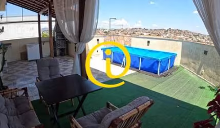 Cobertura com 3 quartos à venda no Castelo, Belo Horizonte  por R$ 645.000