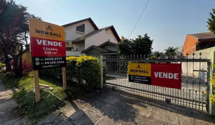EXCELENTE TERRENO COM 536m² NO CENTRO DE SÃO JOSÉ DOS PINHAIS