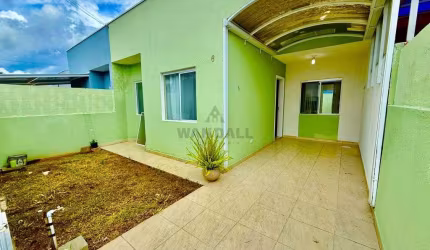 LINDA CASA COM 3 QUARTOS SEMI MOBILIADA EM CAMPO LARGO DA ROSEIRA