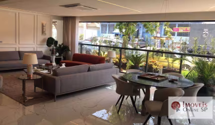 Apartamento com 4 dormitórios à venda, 196 m² - Chácara Santo Antônio - São Paulo/SP