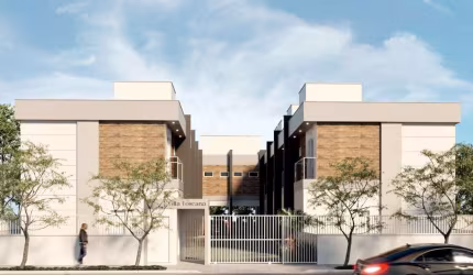 Casa em condomínio fechado com 2 quartos à venda na Rua Franklin Cascaes, Nova Palhoça, Palhoça, 95 m2 por R$ 415.711