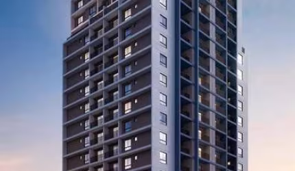 Apartamento com 2 quartos à venda na Rua Eduardo Carlos Pereira, Portão, Curitiba, 54 m2 por R$ 590.500