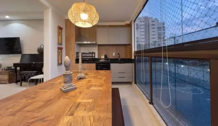 Impecável Apto com 3 Dorms, Suíte e Varanda Gourmet no Mangal – 122m²