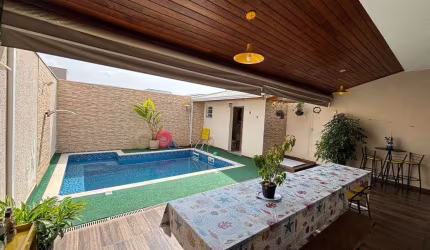 Conforto e Lazer em Um Só Lugar – Casa com Suíte, Piscina e Gourmet!