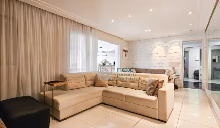 Apartamebto 137m² 3 suítes varanda gourmet e 2 vagas no Tatuapé