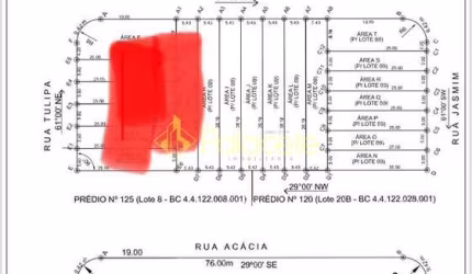 Terreno à venda 206.34M², Piracangaguá (Chácara Flórida), Taubaté - SP