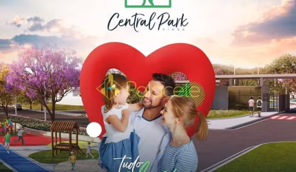 Terreno à venda 185M², Parque Lago Azul, Pindamonhangaba - SP | Condomínio Central Park Pinda