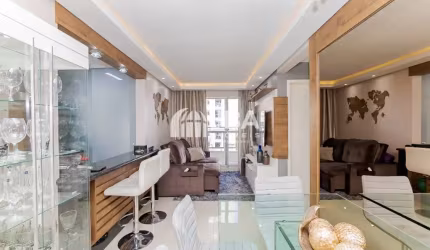 Apartamento 2 quartos - sacada com churrasqueira
