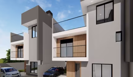 Triplex de frente com excelentes acabamentos