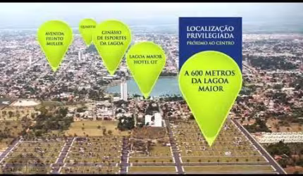 Terreno Tres Lagoas na avenida, bairro Bela vista da Lagoa ms