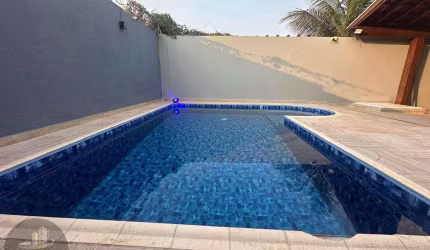 Casa  a venda piscina c/ 3 dorms, Jd das Américas, Três Lagoas