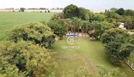 Chácara com 5 dormitórios à venda, 14040 m² por R$ 3.400.000,00 - Fazenda Santa Lúcia - Americana/SP