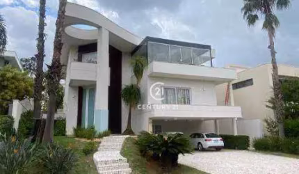 Sobrado com 4 dormitórios à venda, 509 m² por R$ 3.900.000,00 - Alphaville Dom Pedro - Campinas/SP