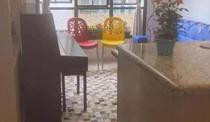Flat com 1 dormitório à venda, 39 m² por R$ 250.000 - Itararé - São Vicente/SP