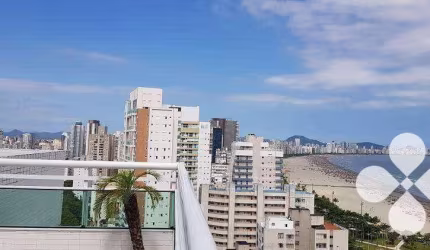 Apartamento 2 dormitórios à venda, 72 m² por R$ 760.000 - José Menino - Santos/SP