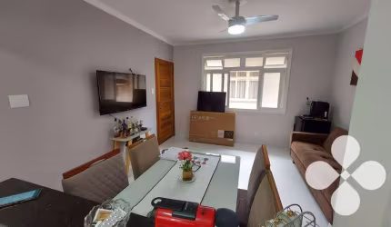 Apartamento com 2 dormitórios à venda, 72 m² por R$ 510.000,00 - Pompéia - Santos/SP