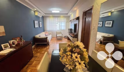 Apartamento com 2 dormitórios à venda, 82 m² por R$ 639.000,00 - Boqueirão - Santos/SP