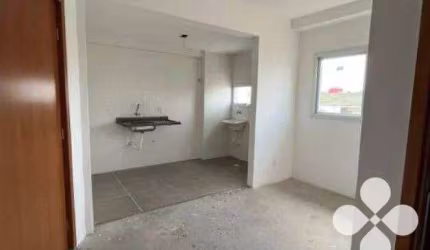 Apartamento com 2 dormitórios à venda, 39 m² por R$ 335.000,00 - Estuário - Santos/SP
