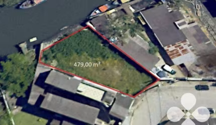 Terreno, 479 m² - venda por R$ 600.000,00 ou aluguel por R$ 5.331,00/mês - Vila Ligya - Guarujá/SP